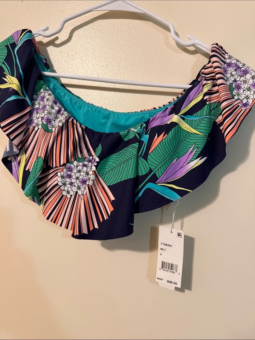 Trina Turk navy bandeau